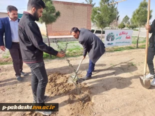 کاشت 100 اصله درخت در 15 اسفند ماه همزمان با روز درختکاری در سال 1401 5