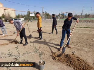 کاشت 100 اصله درخت در 15 اسفند ماه همزمان با روز درختکاری در سال 1401 7