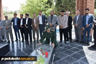 کنگره گرامی‌داشت 220 شهید دانشگاه فنی و حرفه‌ای و آیین رونمایی از 12 یادمان شهید گمنام دانشگاه برگزار شد 5