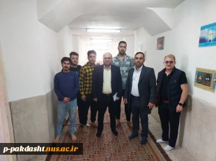 بازدید سرزده آقای شمامی مدیر کل محترم امور دانشجویی دانشگاه ملی مهارت از دانشکده ملی مهارت کشاورزی پاکدشت 4